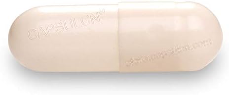 CapsulCN! Empty Enteric-Coated Capsules Acid-Resistant Size 00, White (1k, Separated)
