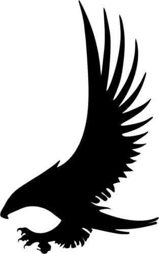 Amazon Com Ranger Products Falcon Eagle Hawk Vinyl Decal Car Window Wall Laptop Sticker Die Cut Vinyl Decal For Windows Cars Trucks Tool Boxes Laptops Macbook Virtually Any Hard Smooth Surface Automotive