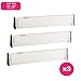 RAPTUROUS Adjustable Drawer Dividers, 2.5
