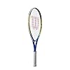 Wilson-WRT20330U-US-Open-25-Raqueta-de-Tenis-para-ninos-y-jovenes-AzulAmarillo-para-ninos-con-Altura-de-130-cm-a-145-cm