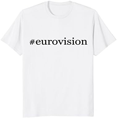 Eurovision T-shirt Man Woman Top Euro Song Cool Hashtag ESC