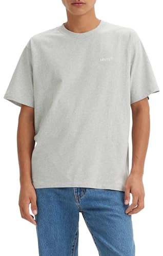 Red Tab Vintage Tee T-Shirt Homme, Light Mist Heather, M