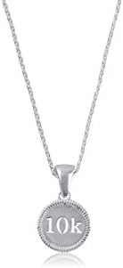 Dayna Designs Marathon, Half Marathon, 10K and 5K Necklaces, Bracelets and Charm Beads (.925 Sterling Silver Running Jewelry)
