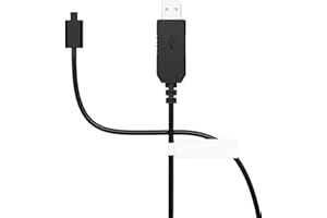 USB Charging Cable for Di2 Electronic Shifters, 90mm Power Adapter Cord Compatible with 8070 Battery for Charger, Black