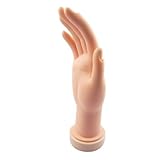 Flexible Soft Plastic Flectional Mannequin Model Hand Nail Art Practice
