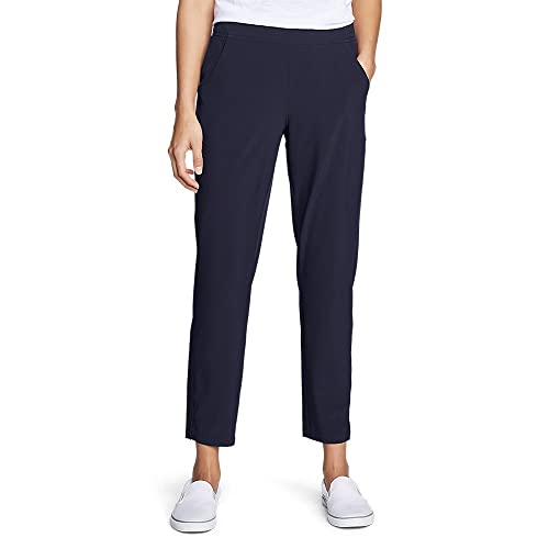 Eddie Bauer Women’s Departure Ankle Pants, Atlantic, 3X, Plus