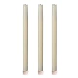 Pack 3 LED Flameless Taper Candle 12