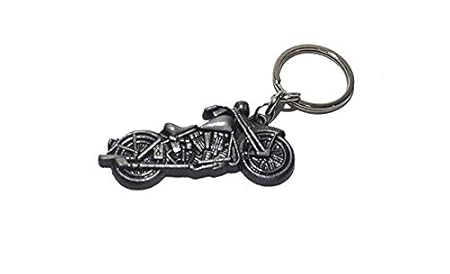 Gift Space Metal Royal Enfield Bullet Model Miniature Fancy Key Chain Ring Black Amazon In Bags Wallets Luggage