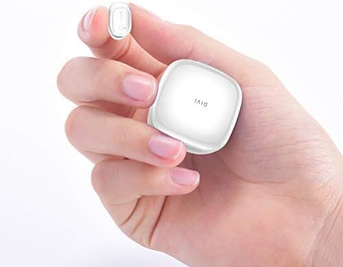 Wireless Earphone,Wireless Sports Bluetooth Earphone/Stereo-Ear Mini Sweatproof Headphone with Noise Cancelling and Charging Case for iPhone X/8/7/6s plus Samsung Galaxy S8, S8 Plus（One Piece, White）