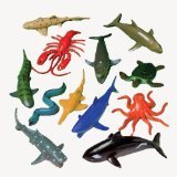 US Toy Assorted Ocean Sea Animals Action Figure (Lot of 12)