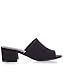 RF ROOM OF FASHION Women's Slip On Open Toe Mule Slip On Blocked Heel Sandals