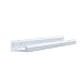 WALLNITURE Contemporary 22 Inch Space Saver Wall Mount Floating Shelves Picture Ledges White