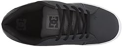 DC Men's Net XE Skate Shoe, Grey/Black, 16 D D US