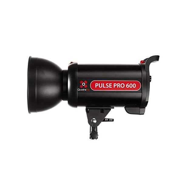 Quadralite Pulse Pro 600 Studioblitz, Monoblock HSS Leistung 600 WS * Blitzdauer: 1/5000-1/800s * Leitzahl 76 m * 5600… – Bild 6