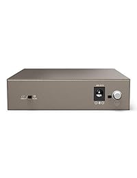 Tenda 16 port Fast Ethernet PoE + Smart Switch with 2 GbE + 2 puertos combo SFP, 230 W de alta potencia Presupuesto (teh1218p), Marrón