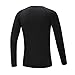 Devoropa Youth Boys Compression Thermal Shirt Long Sleeve Fleece Baselayer Soccer Baseball Undershirt