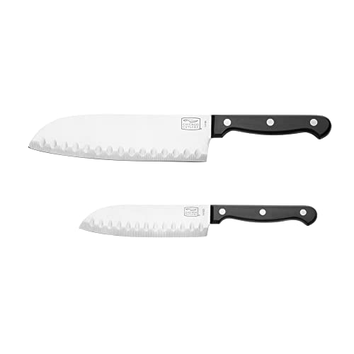 Chicago Cutlery 2Pc Knife Set, Santoku and Partoku Cooking Knife Set