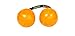 Zing Thumb Chucks- Orange