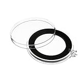 Air-Tite Y48mm Black Ring Coin Capsules for 2oz Libertads, Pack of 5