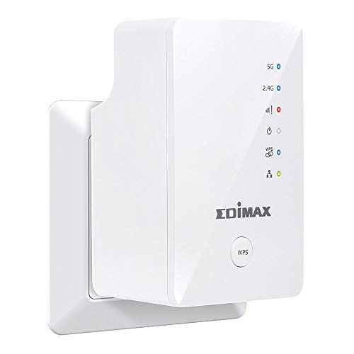 Edimax Smart AC750 Dual-Band Wi-Fi Extender (EW-7438AC) (Certified Refurbished)