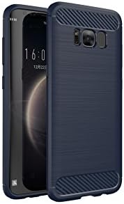 Samsung Galaxy S8 Plus Case Flexible Slim Fit Hybrid Shock Protection for Samsung Galaxy S8+ Plus (Galaxy S8, Blue)