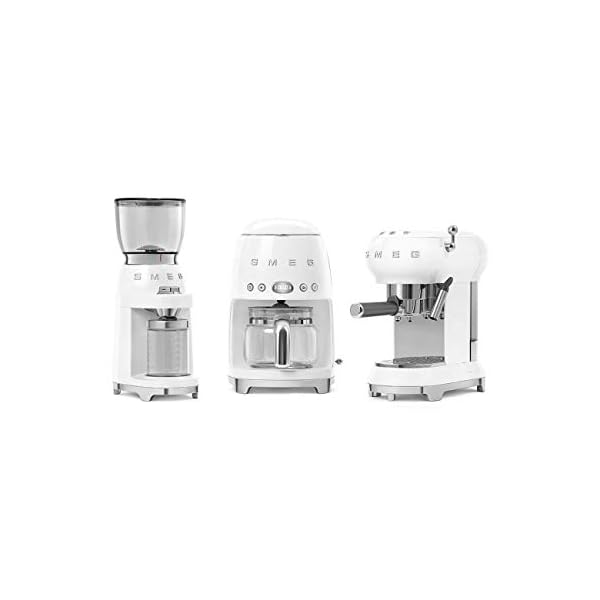 SMEG Molinillo de café CGF01RDEU Linea Europa 220v | Rojo - Imagen 4