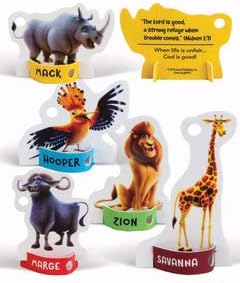 Bible Memory Buddies 10 Sets Roar Vbs By Group
