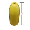 KUFA-48-2-Section-PVC-Flag-Pole-with-14-Yellow-Floats-4-Arm-Harness KUFA-48-2-Section-PVC-Flag-Pole-with-14-Yellow-Floats-4-Arm-Harness