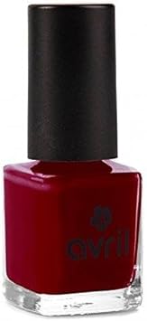 Avril Vernis à Ongles Vegan Sans Produits Chimiques Bordeaux N671 Application Facile Non Testé Sur Les Animaux 7ml