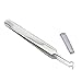 GUAngqi Premium Stainless Steel Bend Curved Blemish Extractor Tool for Remove Whitehead Blackhead Acne Pimple