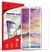 Zizo Full Glass Compatible with Samsung Galaxy S8 Full Edge to Edge Tempered Glass Screen Protector Anti Scratch 9H Hardness Clear
