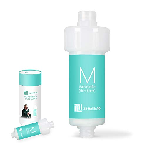ZBHANTANG Herb Scent Chlorine Shower Filter - Filtered Shower Head Reduces Dry Itchy Skin, Dandruff, Eczema, and Dramatically Improves The Condition of Your Skin and Hair (Jasmine scent) - Thumbnail 2