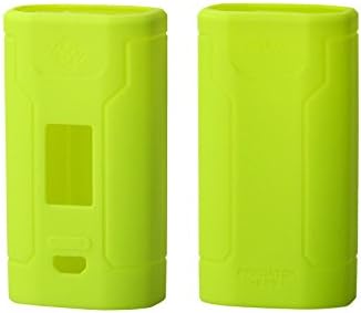 kanggaly Protective Silicone Sleeve Case Skin Cover for Wismec Predator 228W Mod (Green)