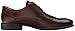 ECCO Men's Cairo Plain Toe Tie Oxford, Rust Perforated, 44 EU/10-10.5 M US