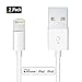 2Pack Apple iPhone/iPad Charger Lightning Cable [Apple MFi Certified] Compatible iPhoneXs/Xs Max/Xr/X/8/7/6s/6/plus/5s/5c/SE,iPad Pro/Air/Mini,iPod Touch(White 1M/3.3FT) Original Certified