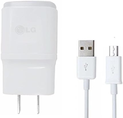 OEM Acer Liquid E700 Compact 1.8A Wall Charger with 3ft MicroUSB Charing and Data Cable! (White / 110-240v)