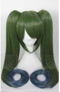 High quality cosplay wig + wig net Ÿ VOCALOID Vocaloid Hatsune Miku HatsuneMiku Senbonzakura wind