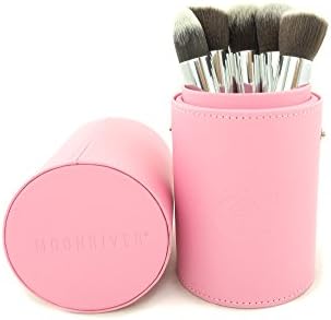 Moonriver Beauty 5 Piece Kabuki Makeup Brush Kit with Premium Makeup Case