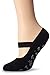 Lupo Women's Butterfly Terry No Slip Yoga Barre House Grip Socks, Medium Black