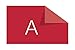 DYMO D1 Durable Labeling Tape for LabelManager Label Makers, White Print on Red Tape, 1/2