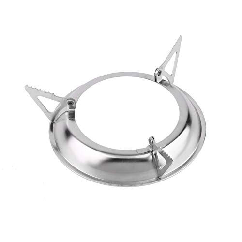 Cheekbone 2019 Newest Portable Stainless Steel Camping Stove Outdoor Wood Stove Firewoods Furnace Lightweight BBQ Picnic Solidified Alcohol Stove - Thumbnail 3