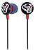 iHip NFF10200HT NFL Houston Texans Mini Ear Buds, Blue/Red