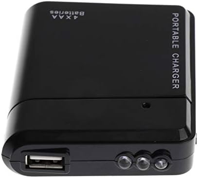 WZSP AA Power Bank Charger, External Power Battery Charger Charging Case for Iphone iPod Galaxy HTC USB AA Battery Extender Emergency Backup Charger