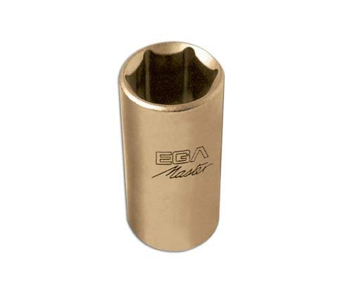 Ega Master 78746 - Socket Wrench 1/4" - 5 Mm Long Serie Non Sparking Al-Bron. (6 Edges)