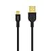 Micro USB Charging Cable, ICZI Micro USB Cable 6ft, 3ft, 1ft ,5 Pack Sync&Charging Cable for Samsung, Nexus, LG, Android Smartphone and More - Black