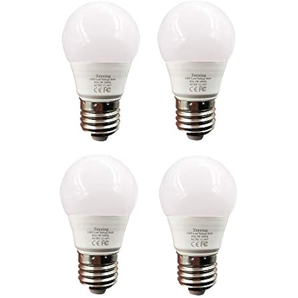 12 V Low Voltage Led Light Bulbs AC DC 12V To 48V E26 Soft White 3000K