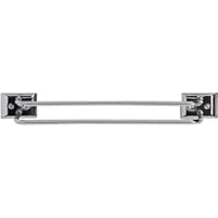 Decko Bath Products 38220 12-Inch Towel Bar, Twin