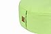 FelizMax Zafu Buckwheat Meditation Cushion, Round zabuton Meditation Pillow, Yoga Bolster, Floor Pouf, Zippered Organic Cotton Cover, Machine Washable – Light Green 13″x13″x5″thumb 1