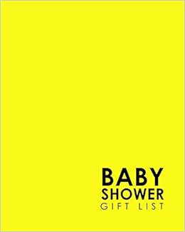 baby shower amazon list