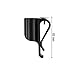 Bluecell 6pcs Black Color Golf Bag Clip on Putter Holder Golf Putter Clip